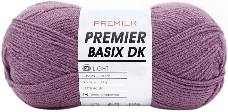 Premier Yarns Basix DK Yarn Orchid