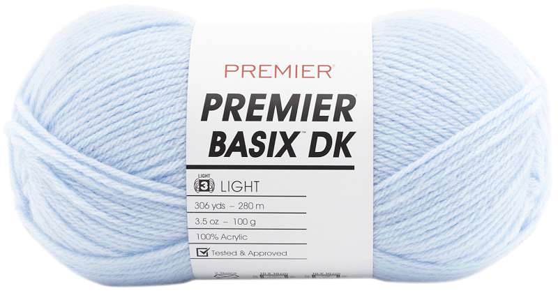 Premier Yarns Basix DK Yarn Powder Blue