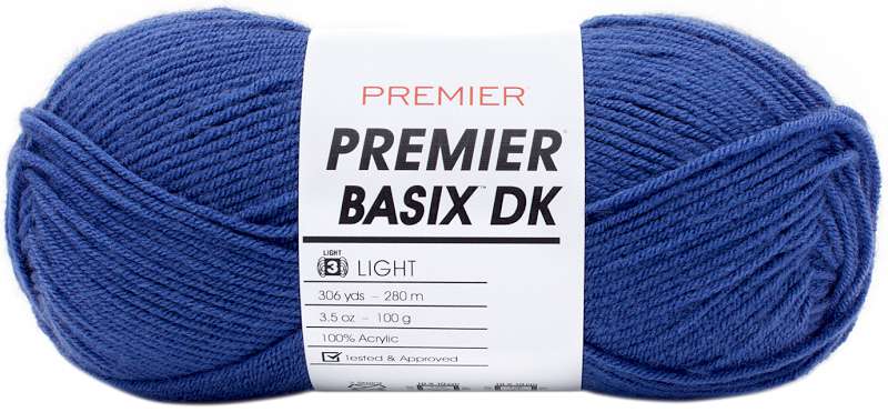 Premier Yarns Basix DK Yarn Denim
