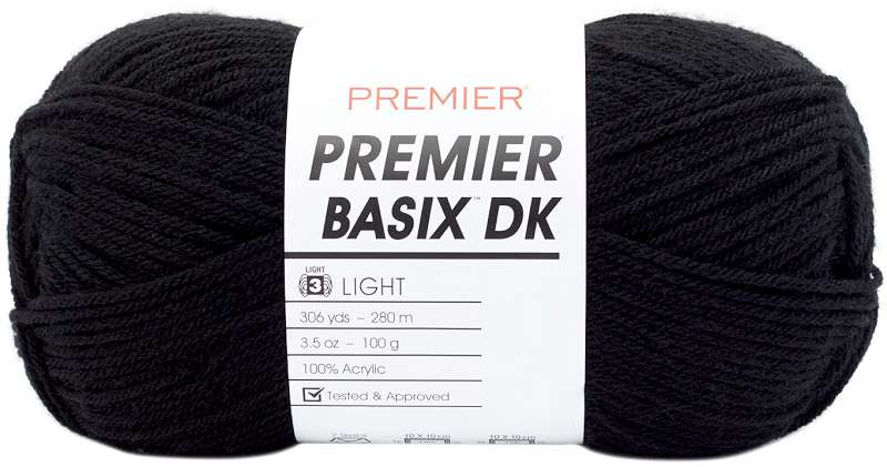 Premier Yarns Basix DK Yarn Black