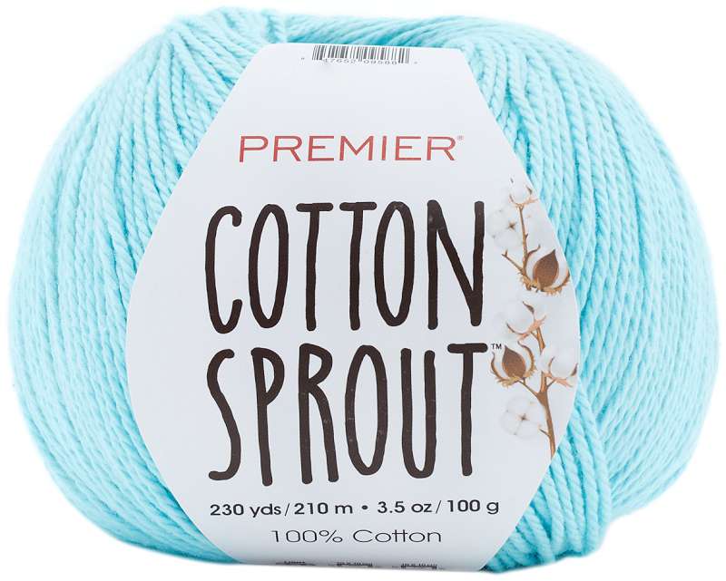Premier Yarns Cotton Sprout Yarn Aqua
