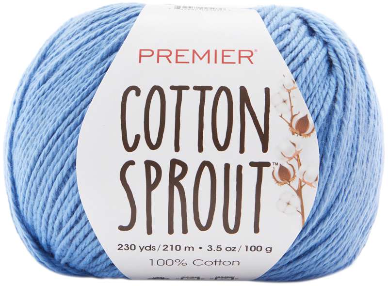 Premier Yarns Cotton Sprout Yarn Cornflower