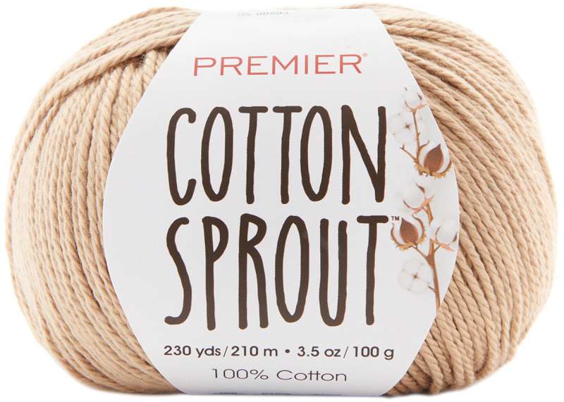Premier Yarns Cotton Sprout Yarn Beige