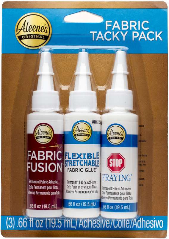 Aleene's Fabric Specialty Glue .66oz 3/Pkg 