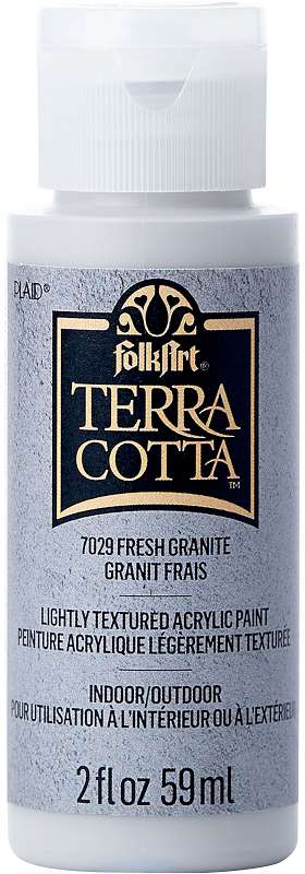 FolkArt Terra Cotta Paint 2oz Fresh Granite