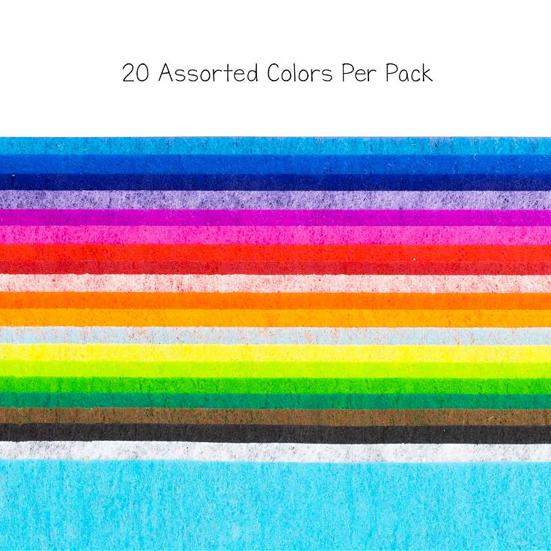 Hygloss Tissue Assortment 12"X18" 50/Pkg Bleeding