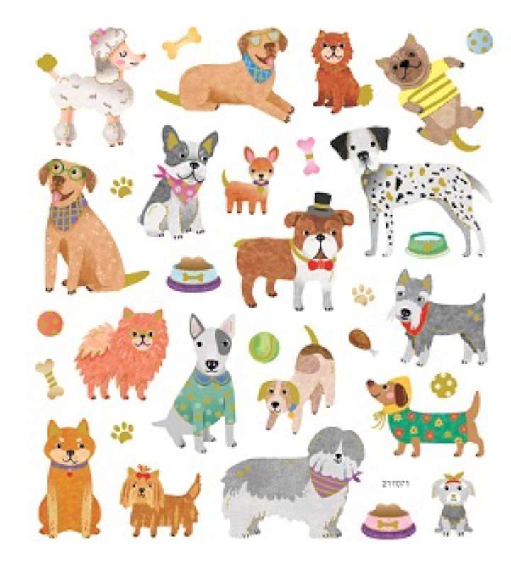 Sticker King Stickers Dog Play
