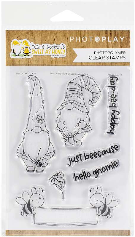 PhotoPlay Photopolymer Stamp Sweet As Honey