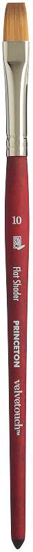 Princeton Velvetouch Flat Shader #10 