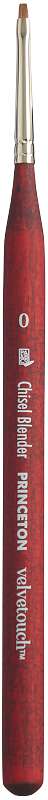 Princeton Velvetouch Mini-Chisel Blender #0 