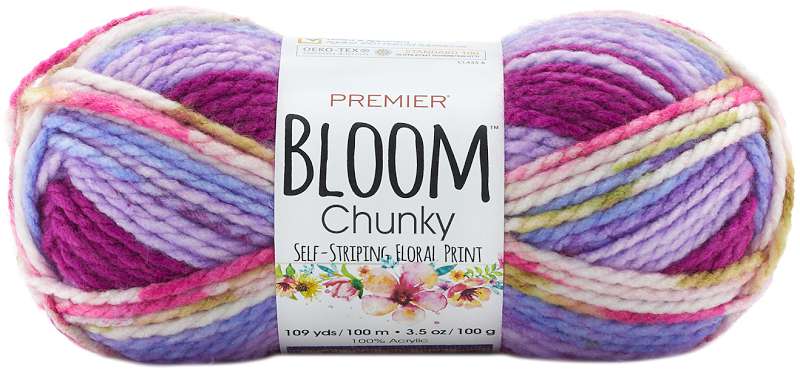 Premier Yarns Bloom Chunky Yarn Iris