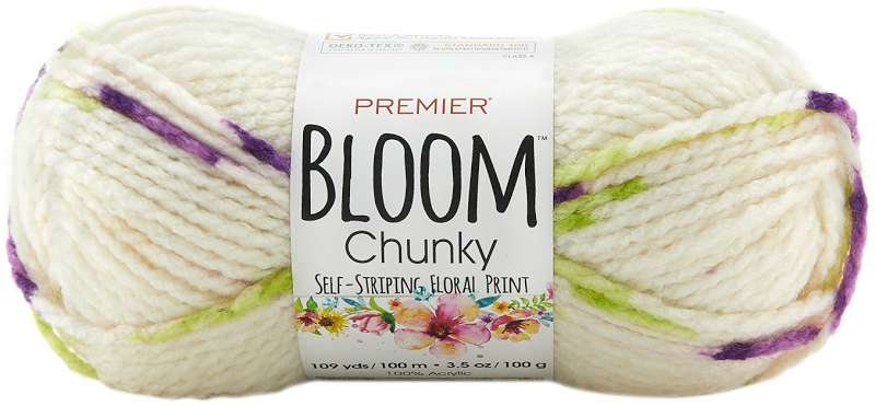 Premier Yarns Bloom Chunky Yarn Violet