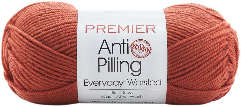 Premier Yarns Anti-Pilling Everyday Worsted Solid Yarn Clay