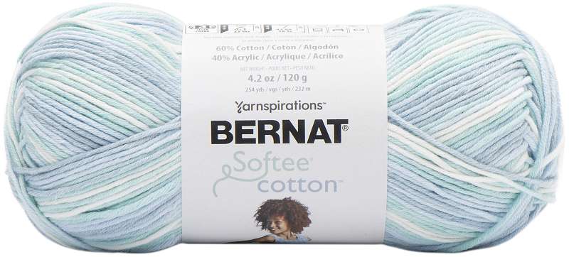 Bernat Softee Cotton Yarn-Refresh