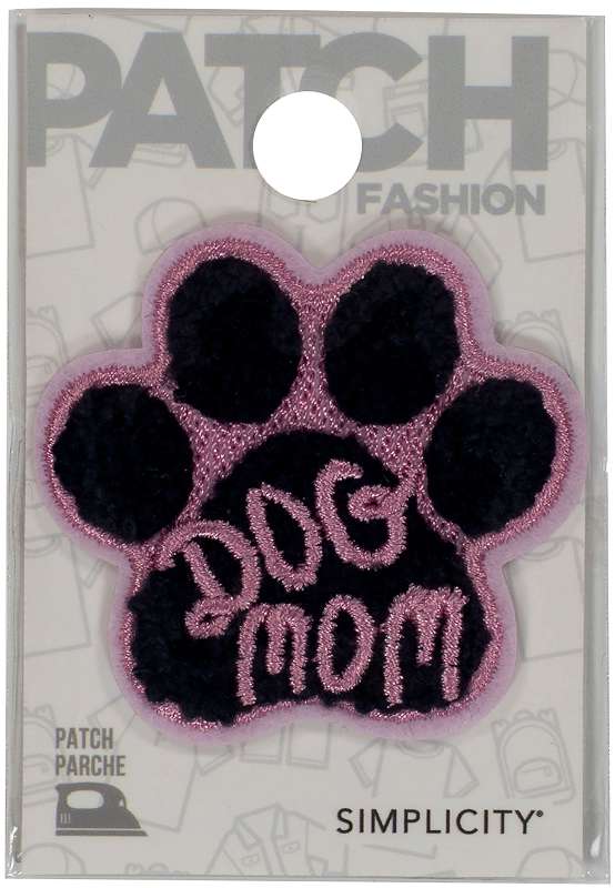 Simplicity Iron-On Applique-Dog Mom Paw