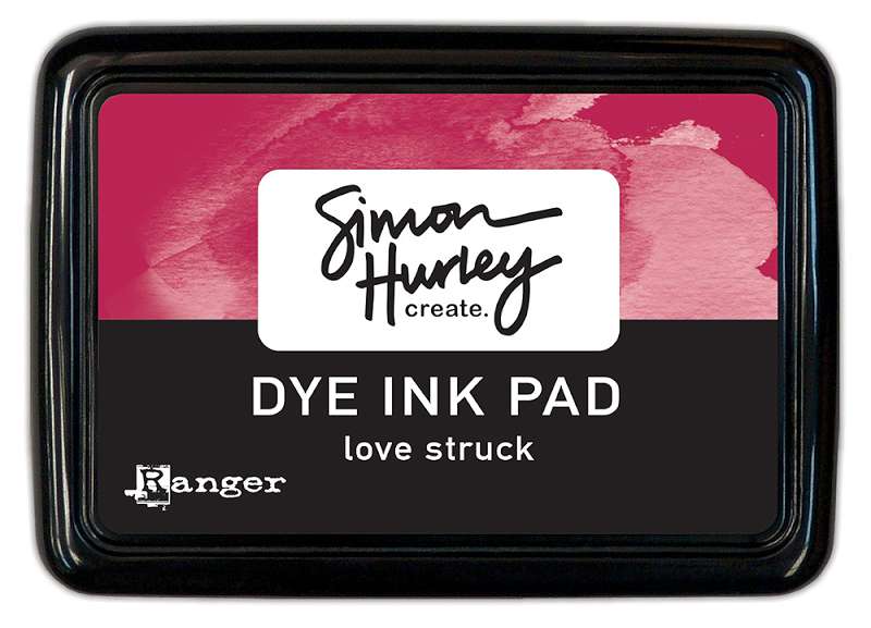 Simon Hurley create. Dye Ink Pad-Love Struck