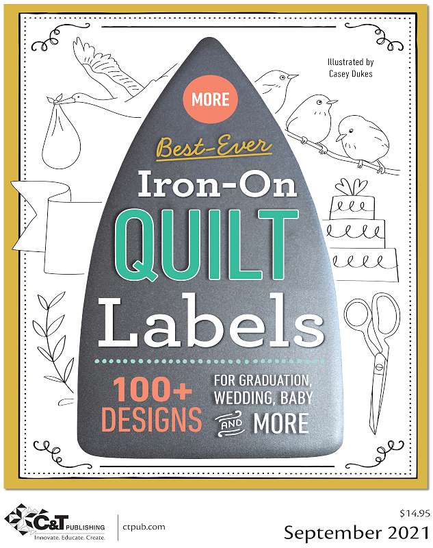 More Best-Ever Iron-On Quilt Labels-Variety Of Styles