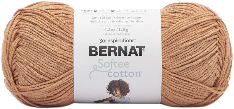 Bernat Softee Cotton Yarn Sandstone