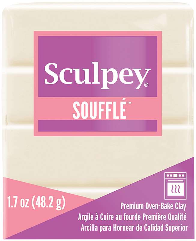 Sculpey Souffle Clay 2oz Ivory