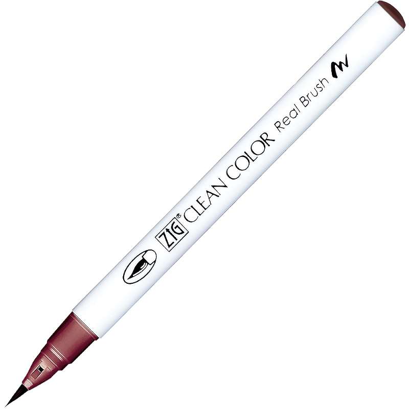 Kuretake ZIG Clean Color Real Brush Marker Dark Peony