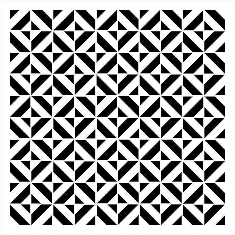 Crafter's Workshop Template 6"X6"-Illusions