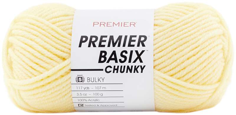 Premier Yarns Basix Chunky Yarn-Yellow