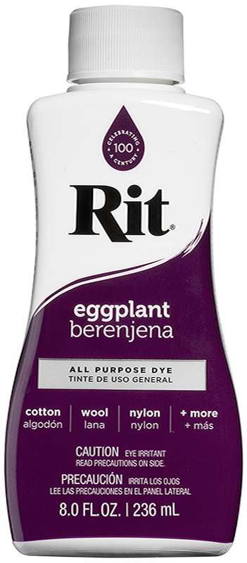 Rit Dye Liquid 8oz-Eggplant