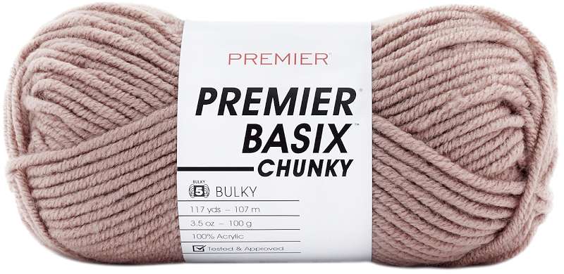 Premier Yarns Basix Chunky Yarn-Taupe