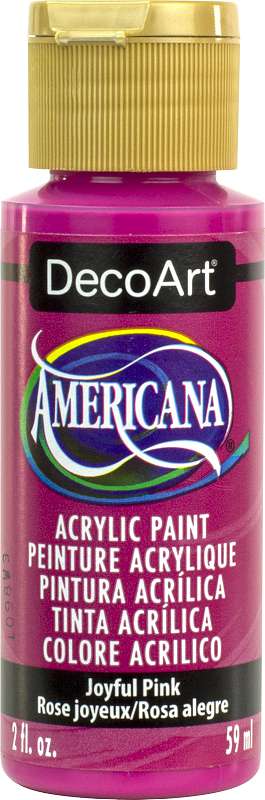 Americana Acrylic Paint 2oz-Joyful Pink