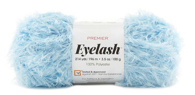 Premier Yarns Eyelash Yarn-Sky