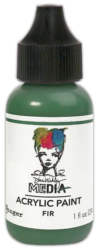Dina Wakley Media Acrylic Paint 1oz-Fir