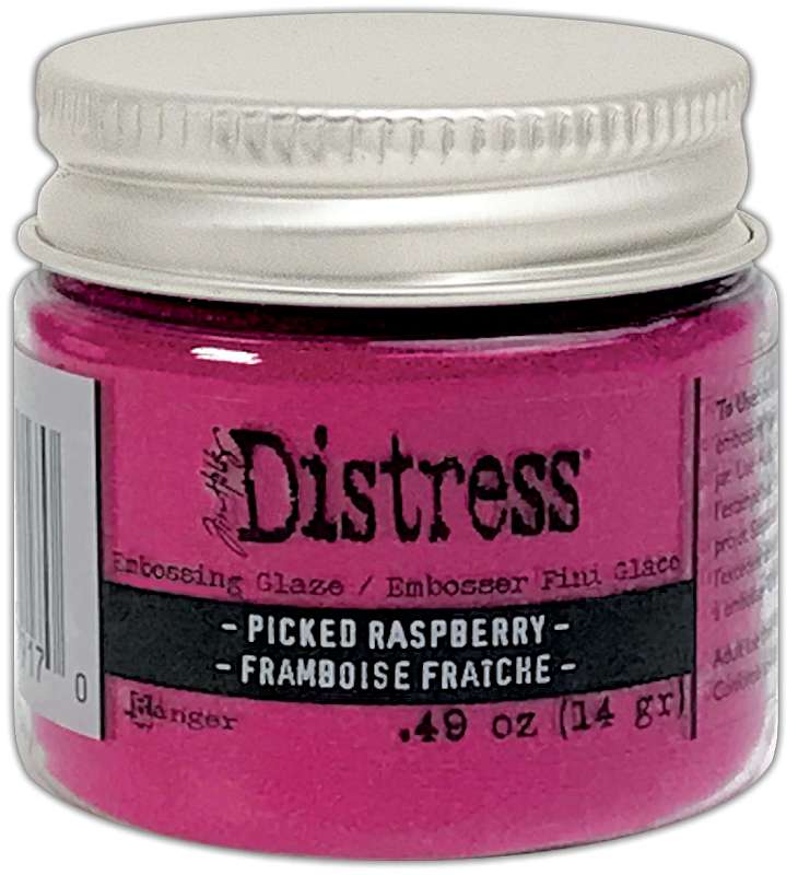 Tim Holtz Distress Embossing Glaze-Picked Raspberry