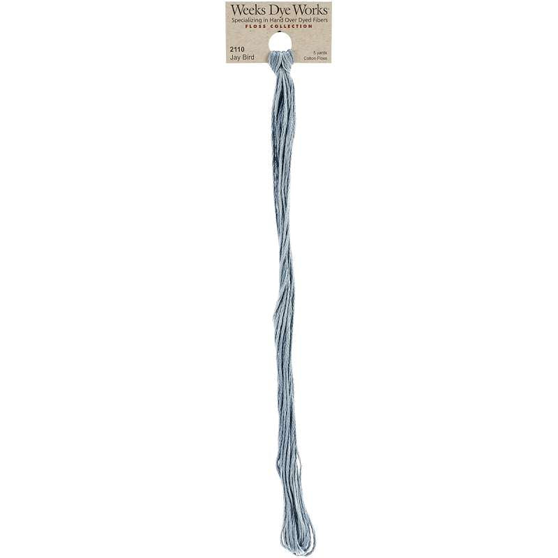 Weeks Dye Works 6-Strand Embroidery Floss 5yd-Jay Bird