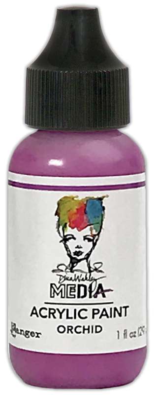 Dina Wakley Media Acrylic Paint 1oz-Orchid