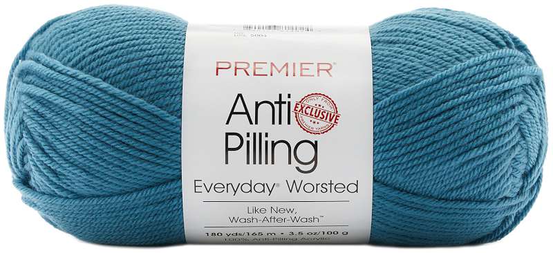 Premier Yarns Anti-Pilling Everyday Worsted Solid Yarn-Lake