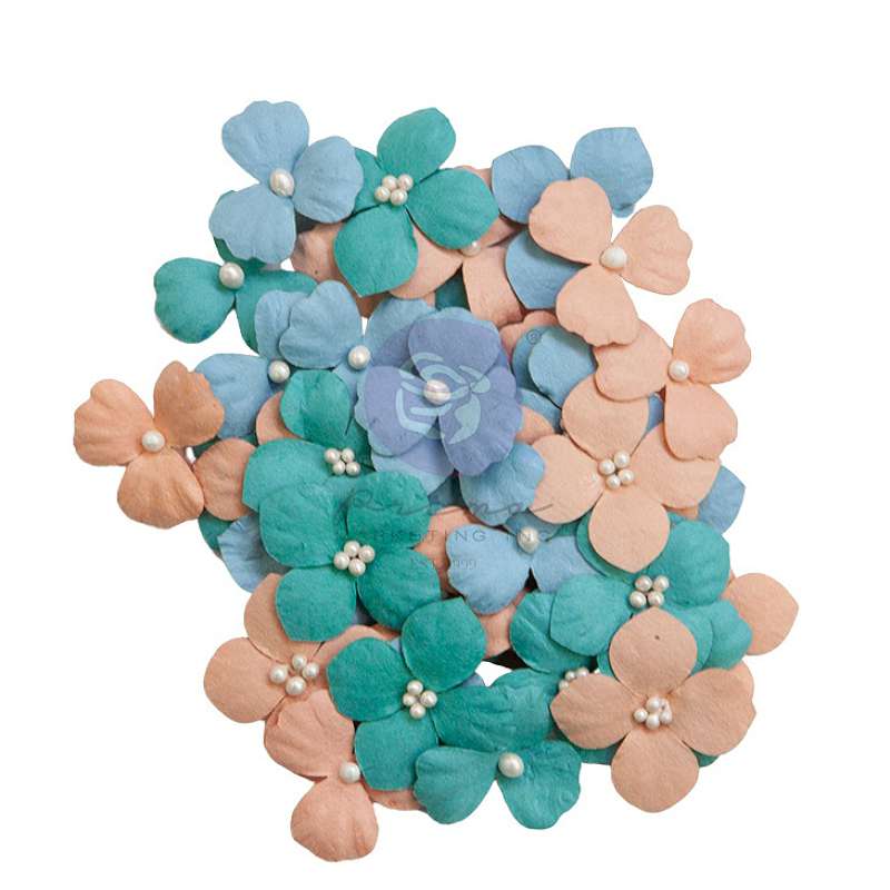 Prima Marketing Mulberry Paper Flowers-Watercolors/Painted Floral