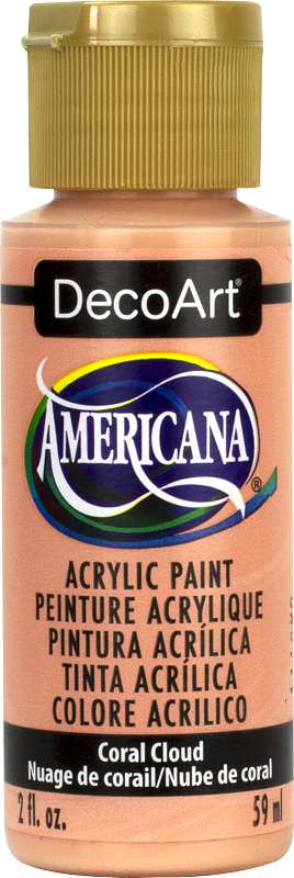Americana Acrylic Paint 2oz-Coral Cloud