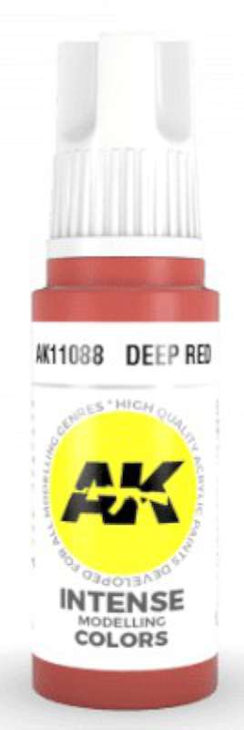 Deep Red 3G Acrylic Paint 17ml Bottle