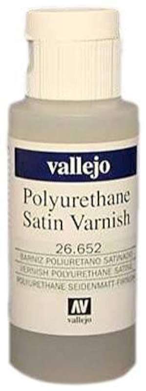 60ml Bottle Polyurethane Satin Varnish 