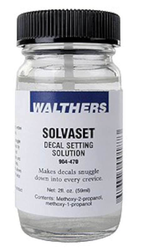 Solvaset Softens Decal Film 2oz. Applicator Bottle