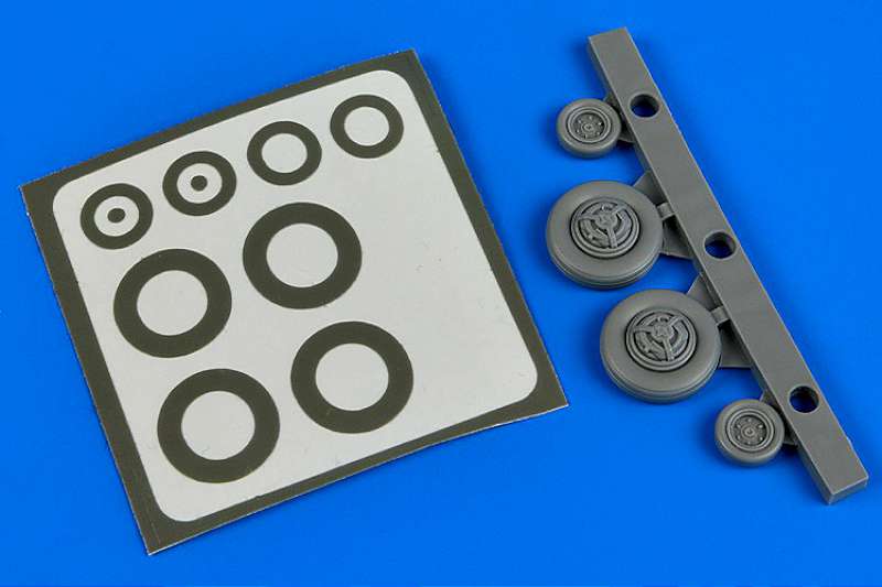 1/72 F100 Wheels & Paint Masks