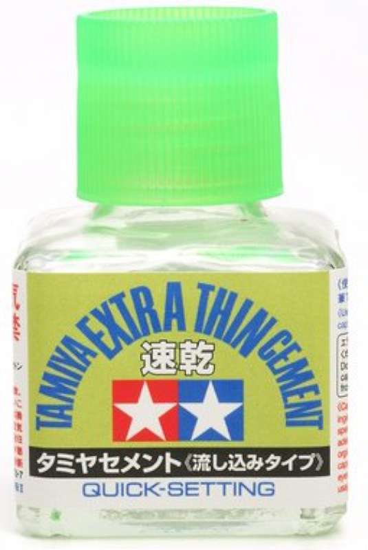 Extra Thin Cement Quick Setting (40ml Bottle) 