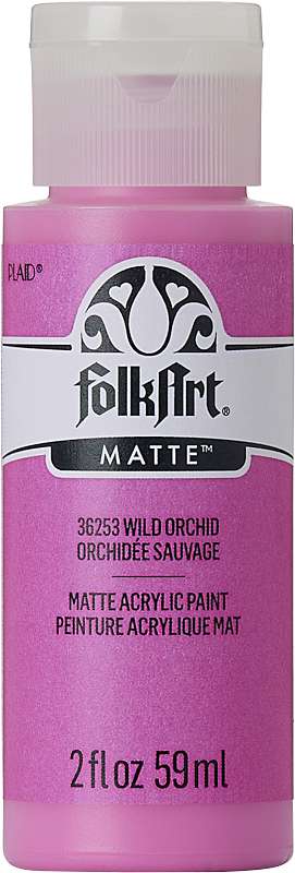 Folkart Matte Acrylic Paint 2oz-Wild Orchid