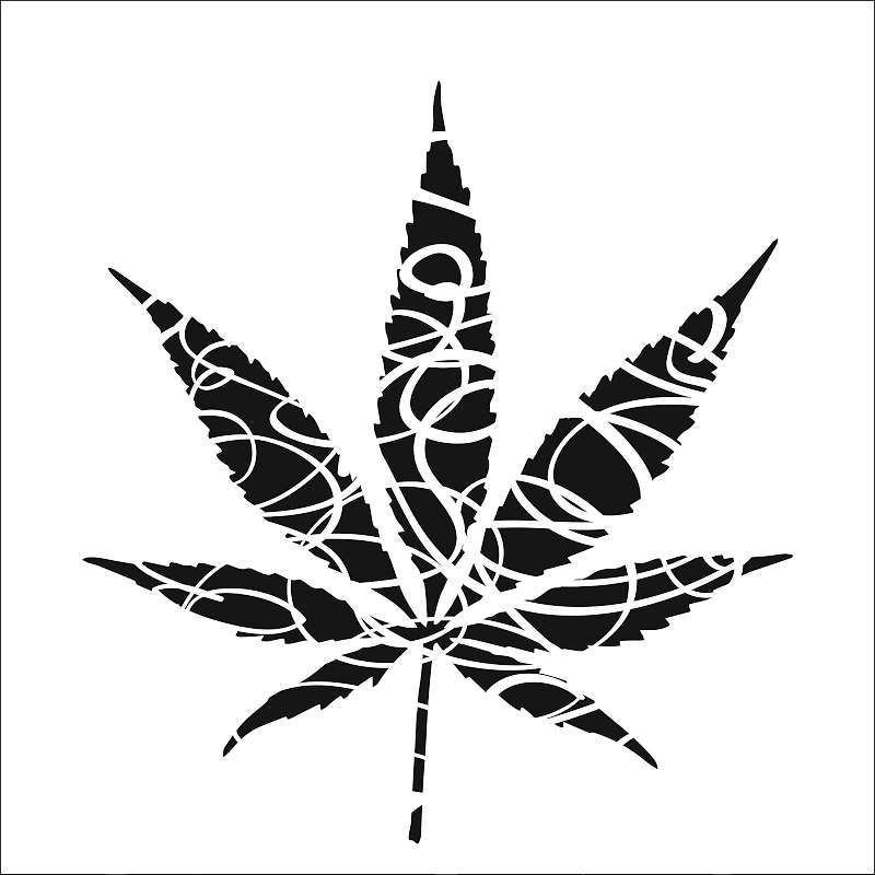 Crafter's Workshop Template 12"X12"-Forbidden Leaf