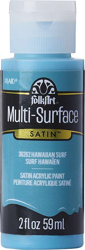 FolkArt Multi-Surface Paint 2oz-Hawaiian Surf