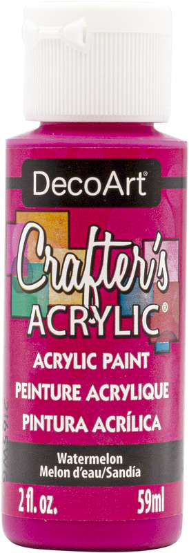 Crafter's Acrylic All-Purpose Paint 2oz-Watermelon