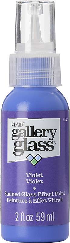 FolkArt Gallery Glass Paint 2oz-Violet