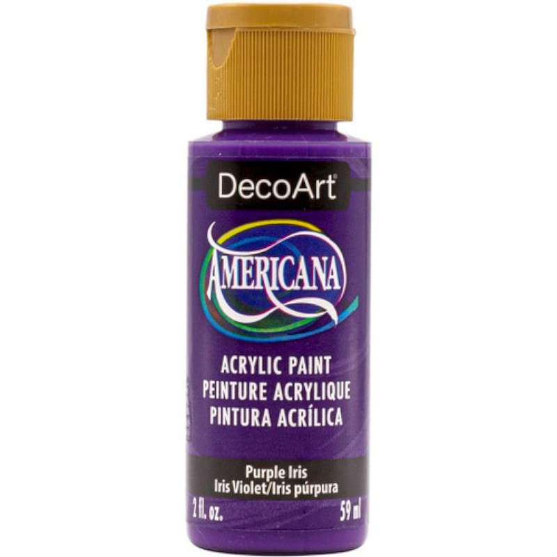Americana Acrylic Paint 2oz-Purple Iris