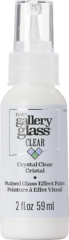 FolkArt Gallery Glass Paint 2oz-Crystal Clear