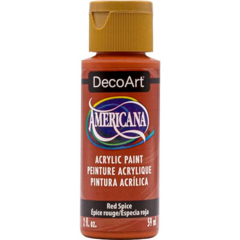 Americana Acrylic Paint 2oz-Red Spice